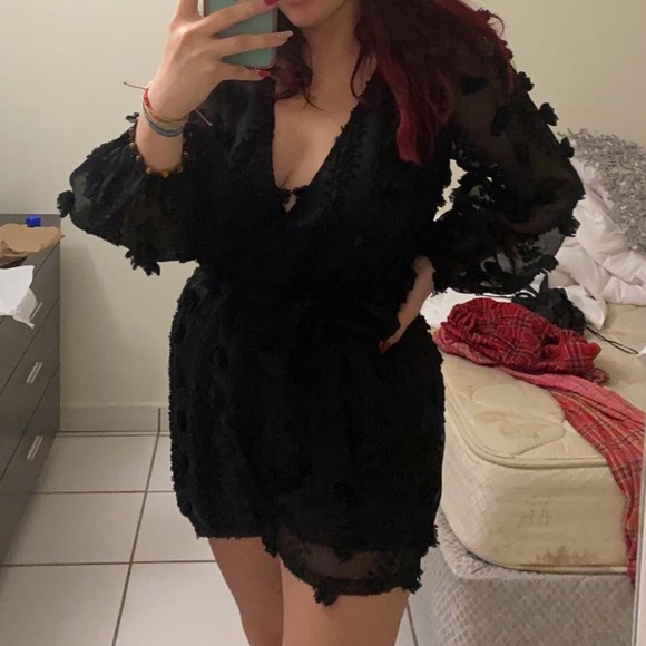 Fancy black romper L 🖤 - Picture 5 of 5